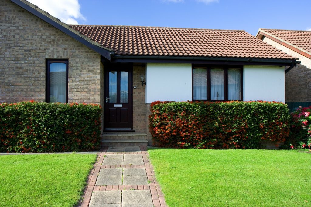 Tile roof bungalow