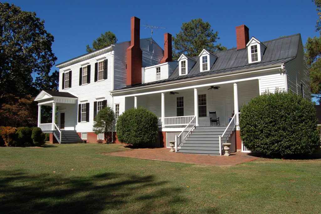 family home with roof windows 