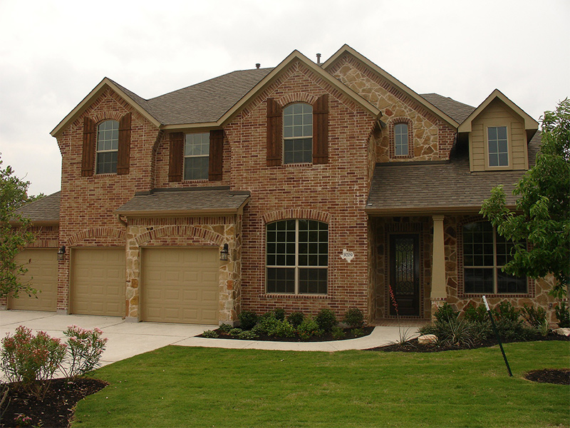 modern home with roof replacement in Richfield