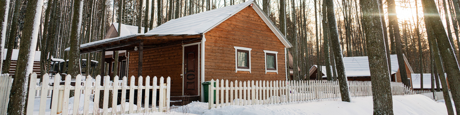 winter cabin near Cottage Grove, MN